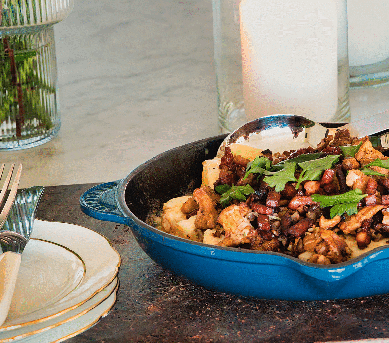 My Addictive Cheesy Polenta